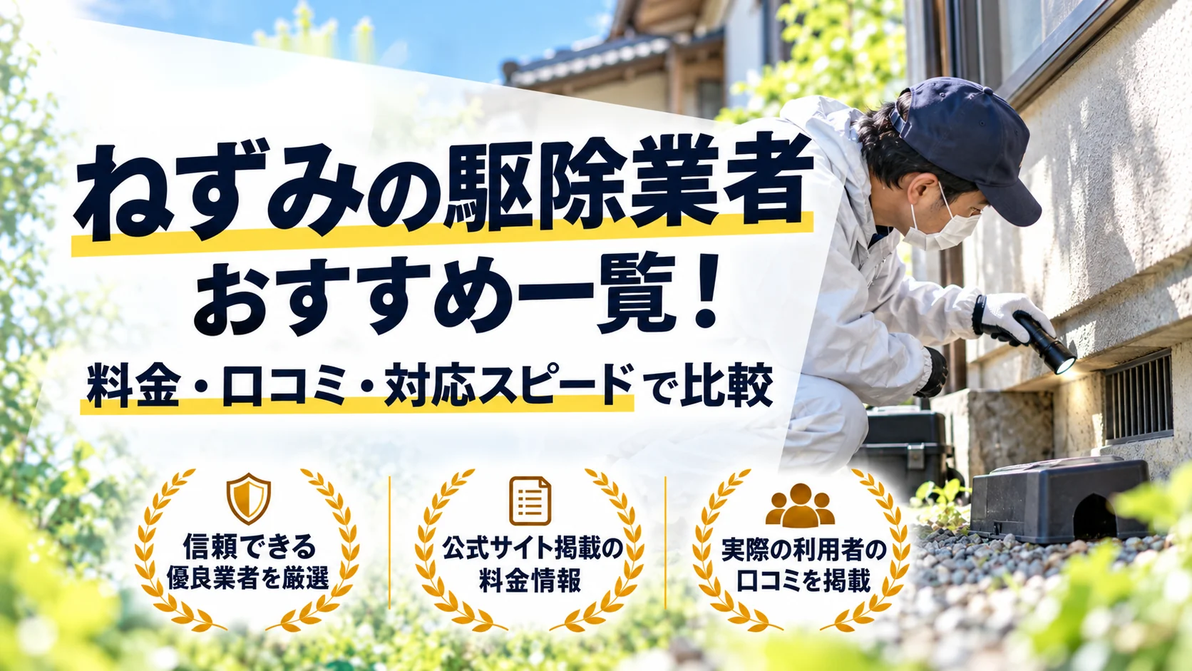 京都府久御山町のネズミ駆除業者おすすめ一覧!料金・口コミ・対応スピードで比較